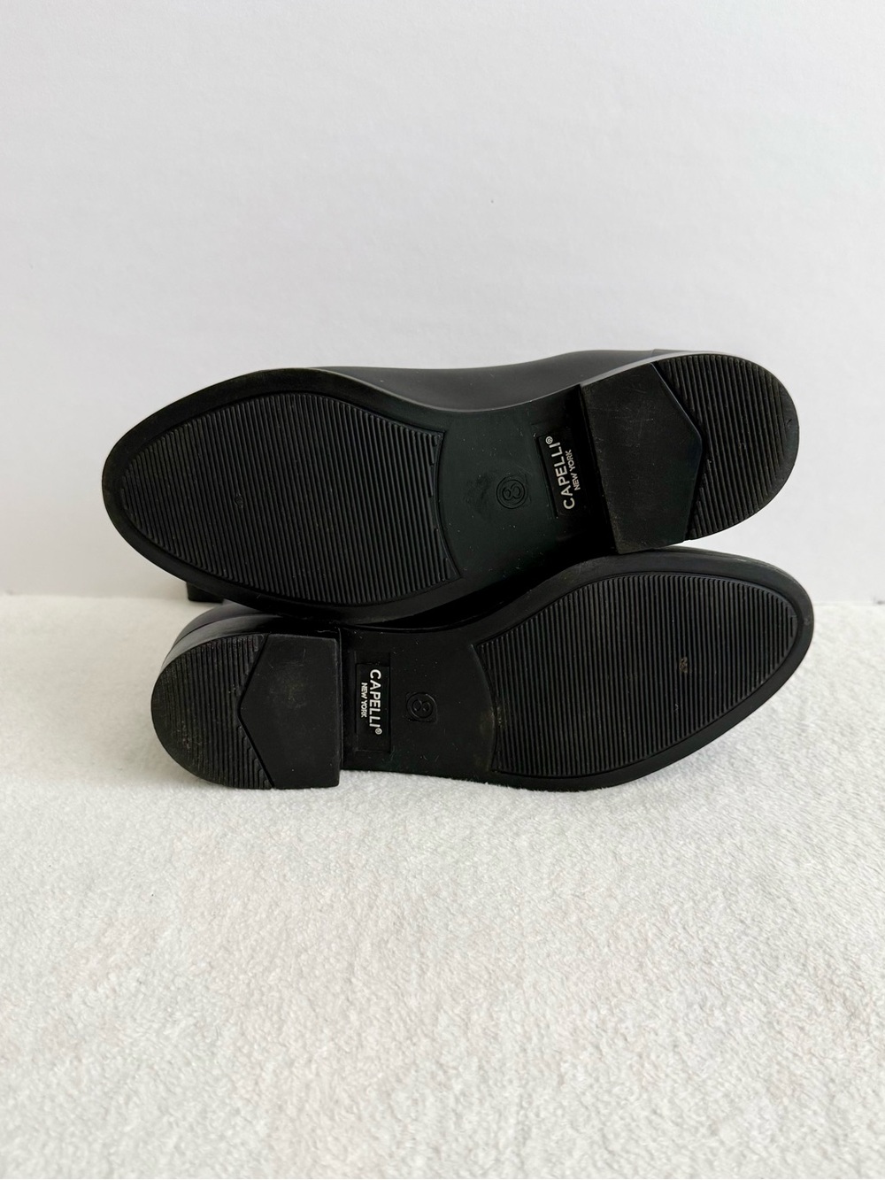 Capelli Black Chelsea Waterproof Rain Boots Women's Size 8 - Picture 6 of 12